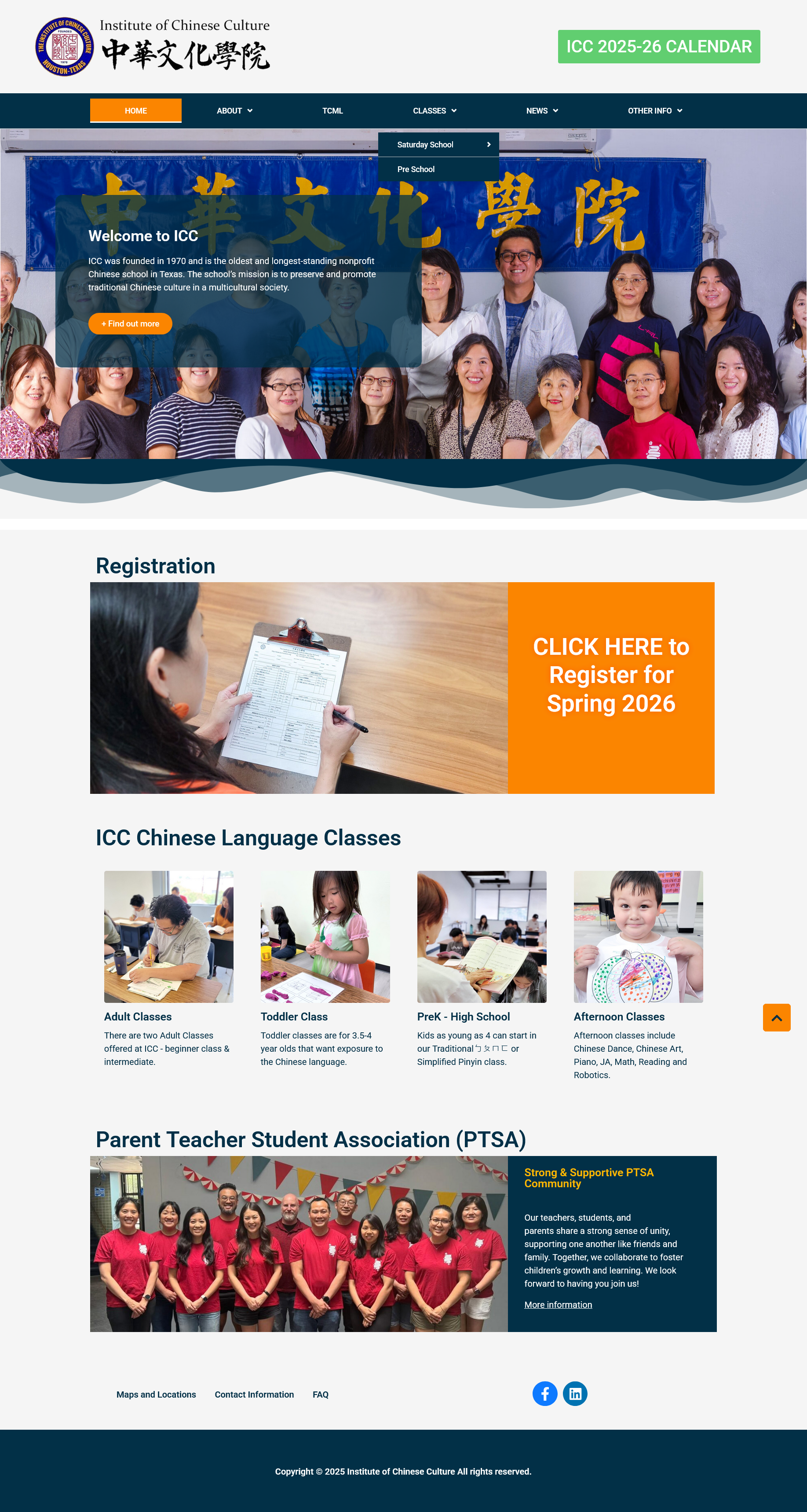 ICC Houston Website Redesign