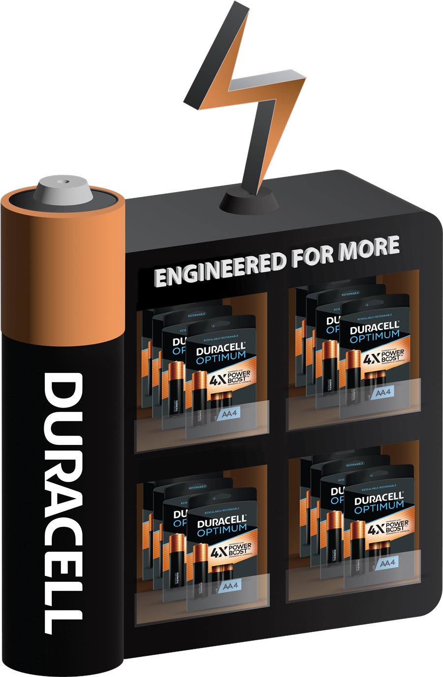 Duracell POP display